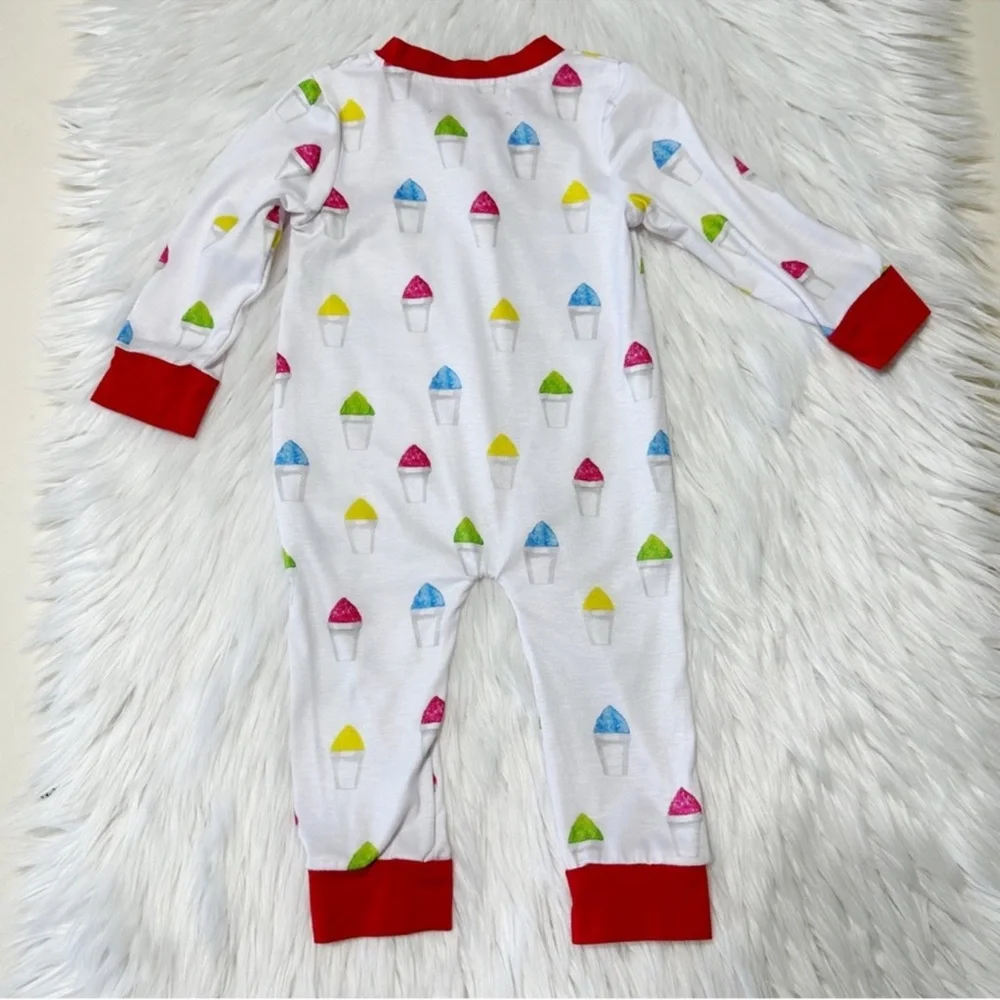 The Printed‎ Press Snowball Footless Pajamas